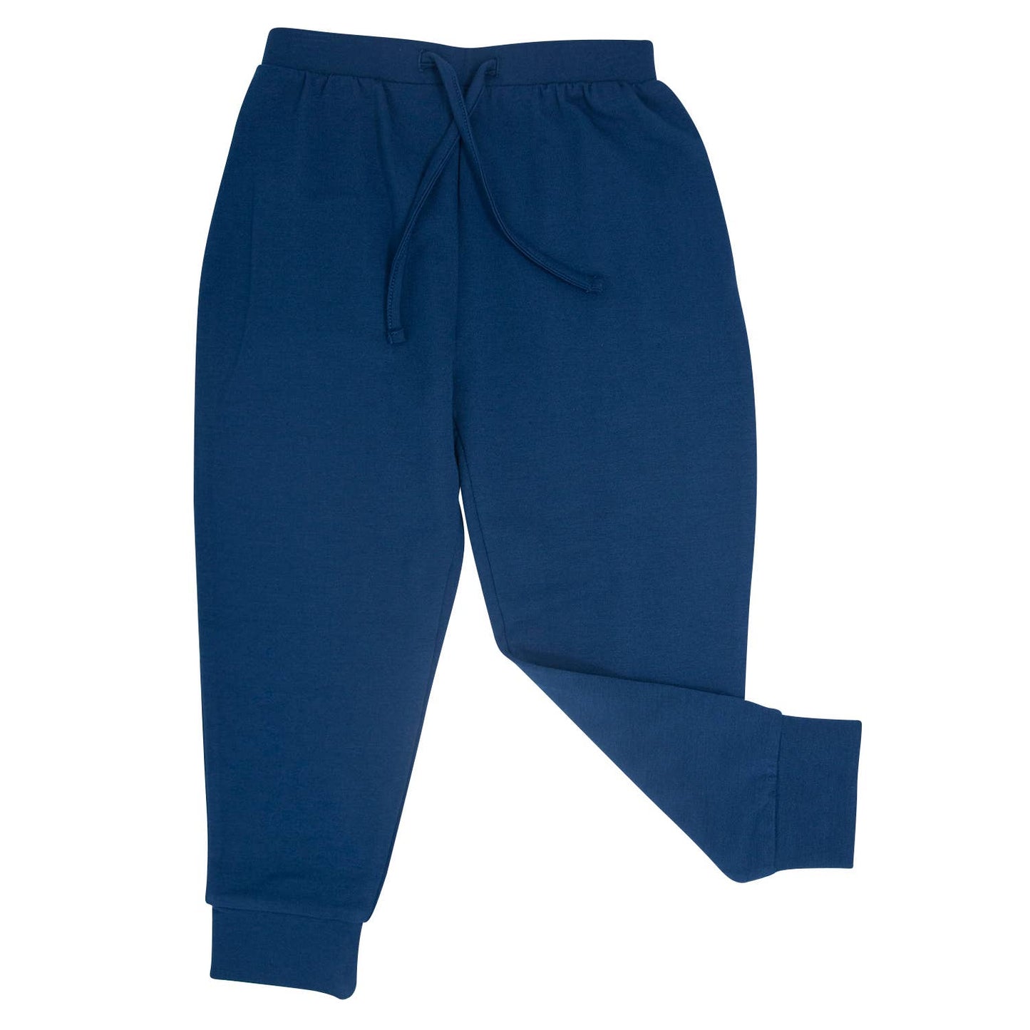Crew Neck Jogger Set - Deep Navy French Terry