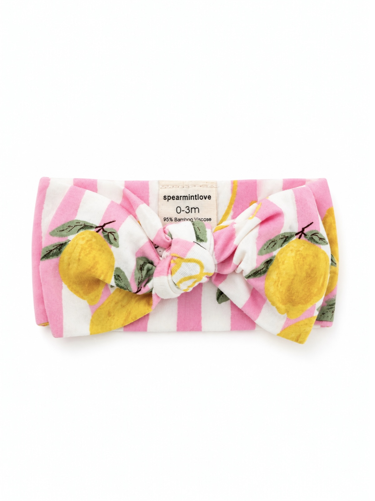 Lemon Amore Knot Bow