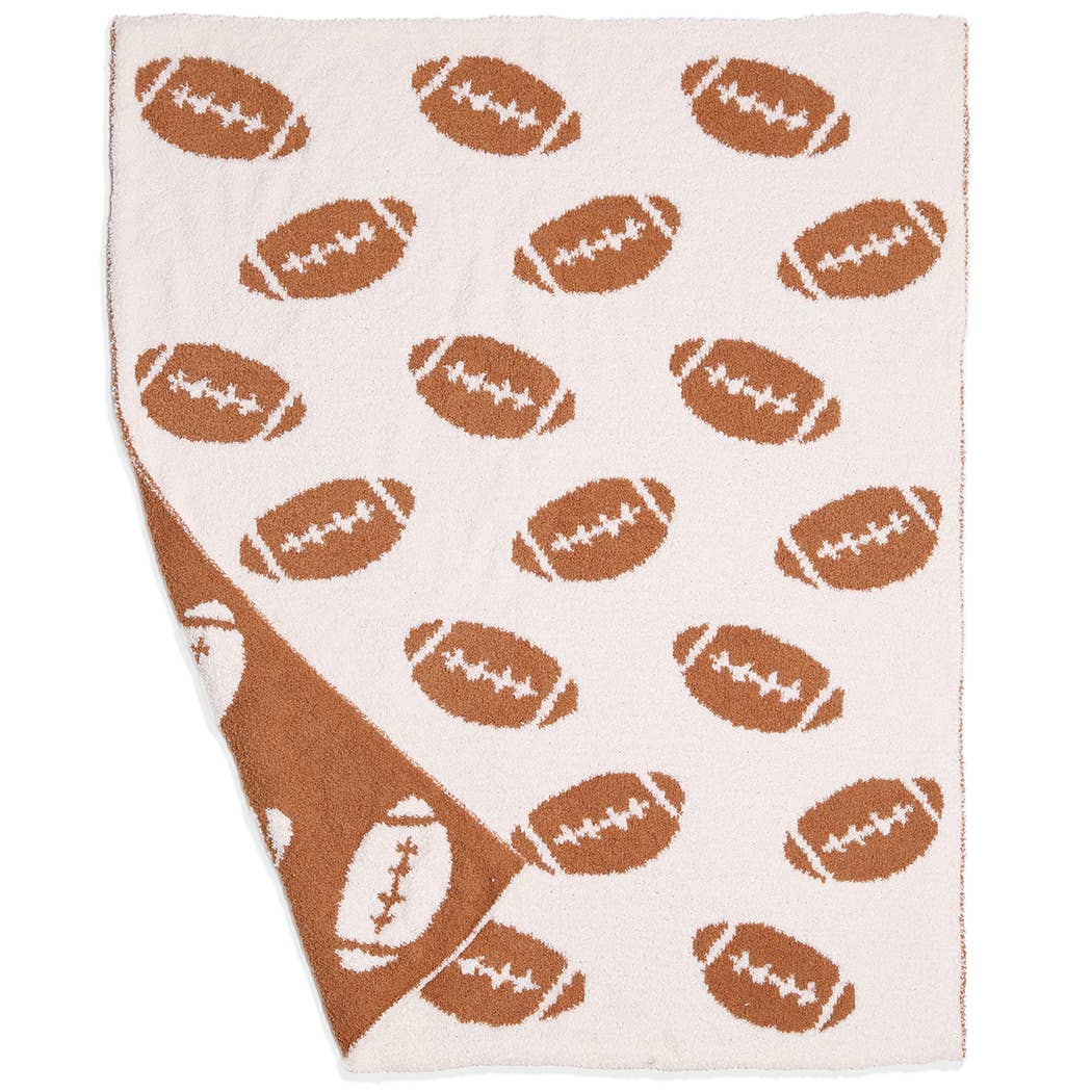 Football Throw Blanket