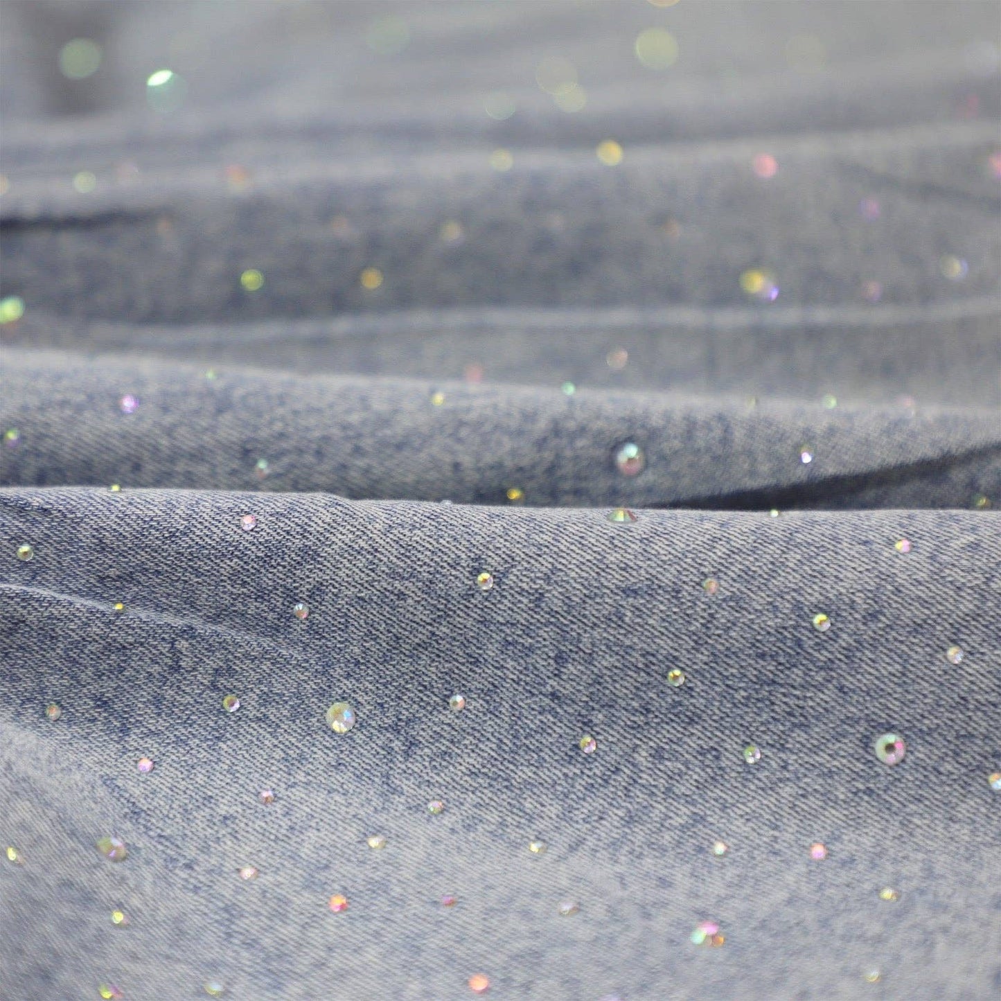 Denim Sparkle Dress