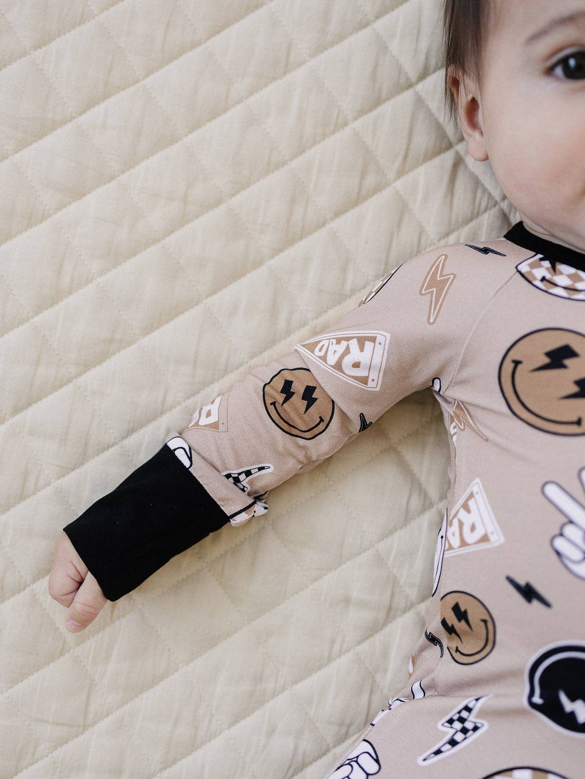 Rad Vibes Bamboo Zip Romper
