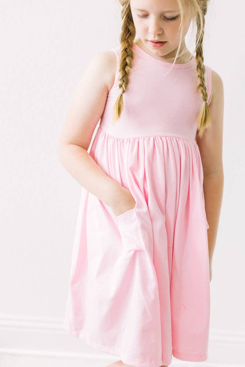 Bubblegum Pink Twirl Dress