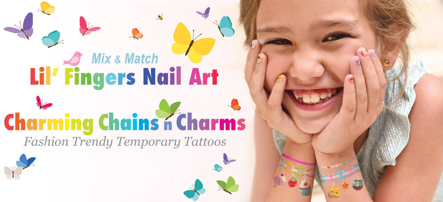 Lil' Fingers Nail Art Stickers- Unicorn Fantasy