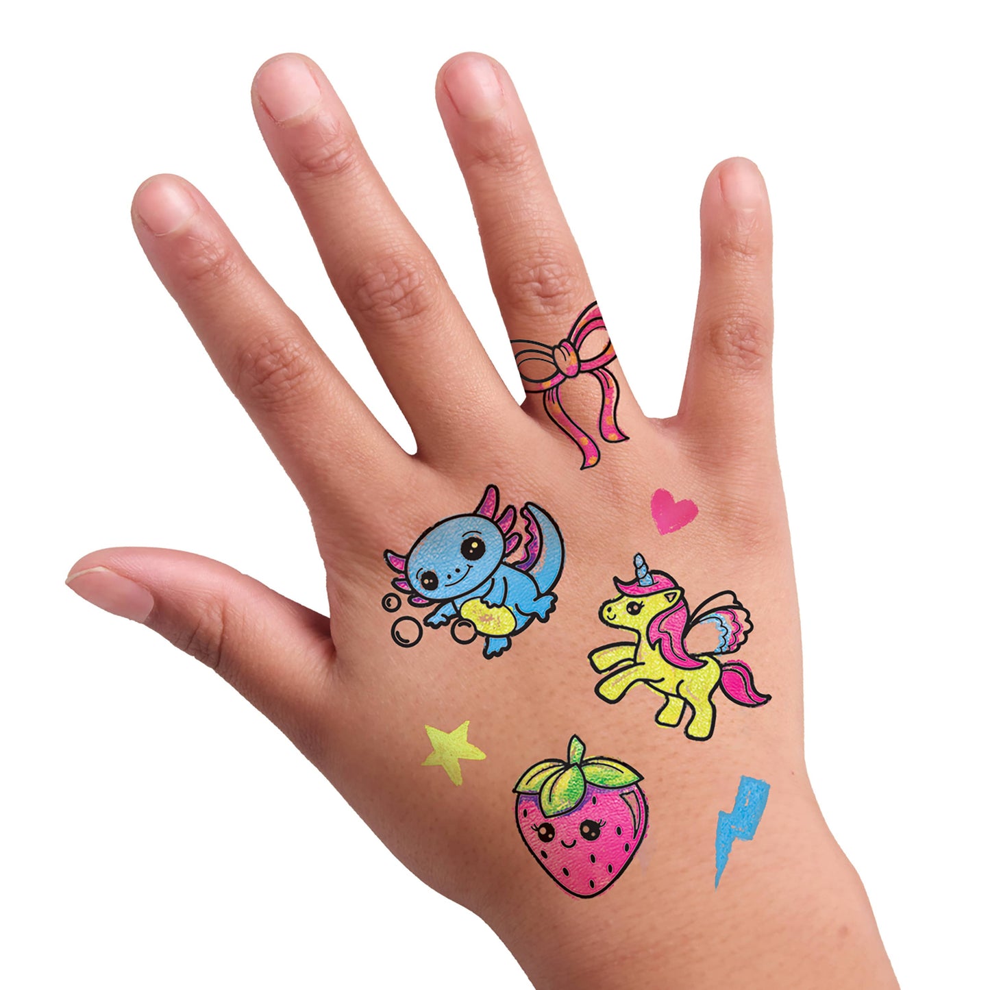 Color in Neon Tattoos Mini Craft Kit