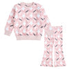 Bat And Ghost Trellis Sweatshirt