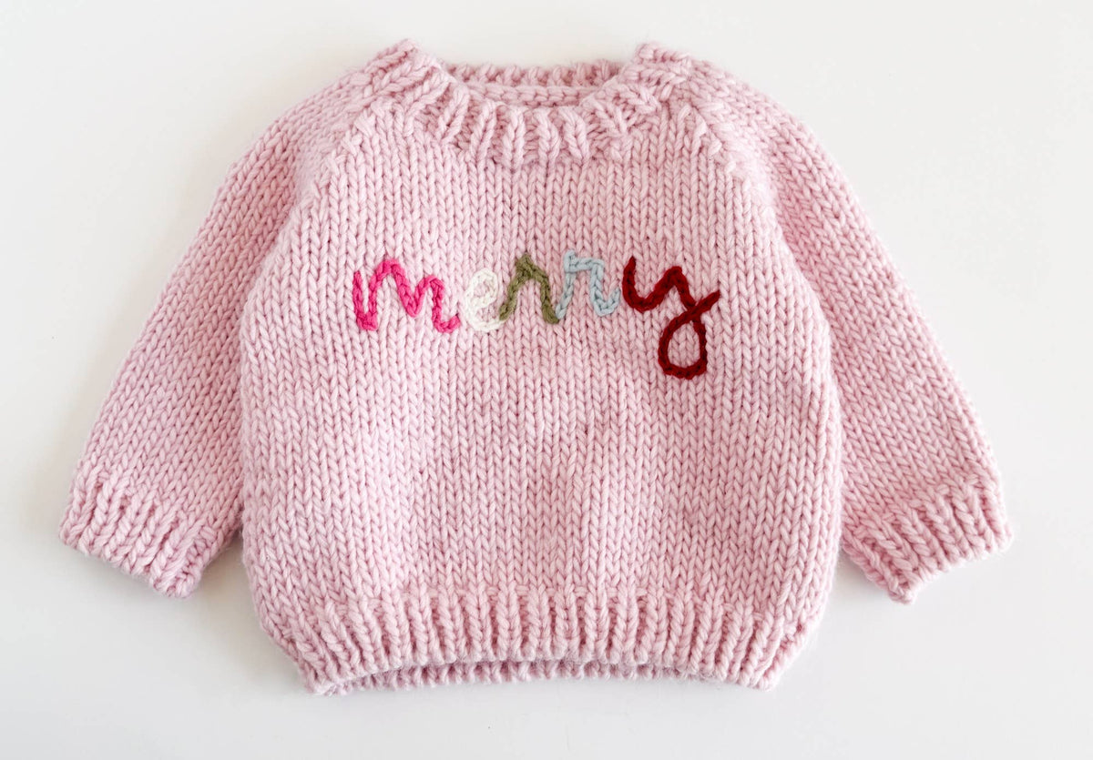 Pink Merry Sweater