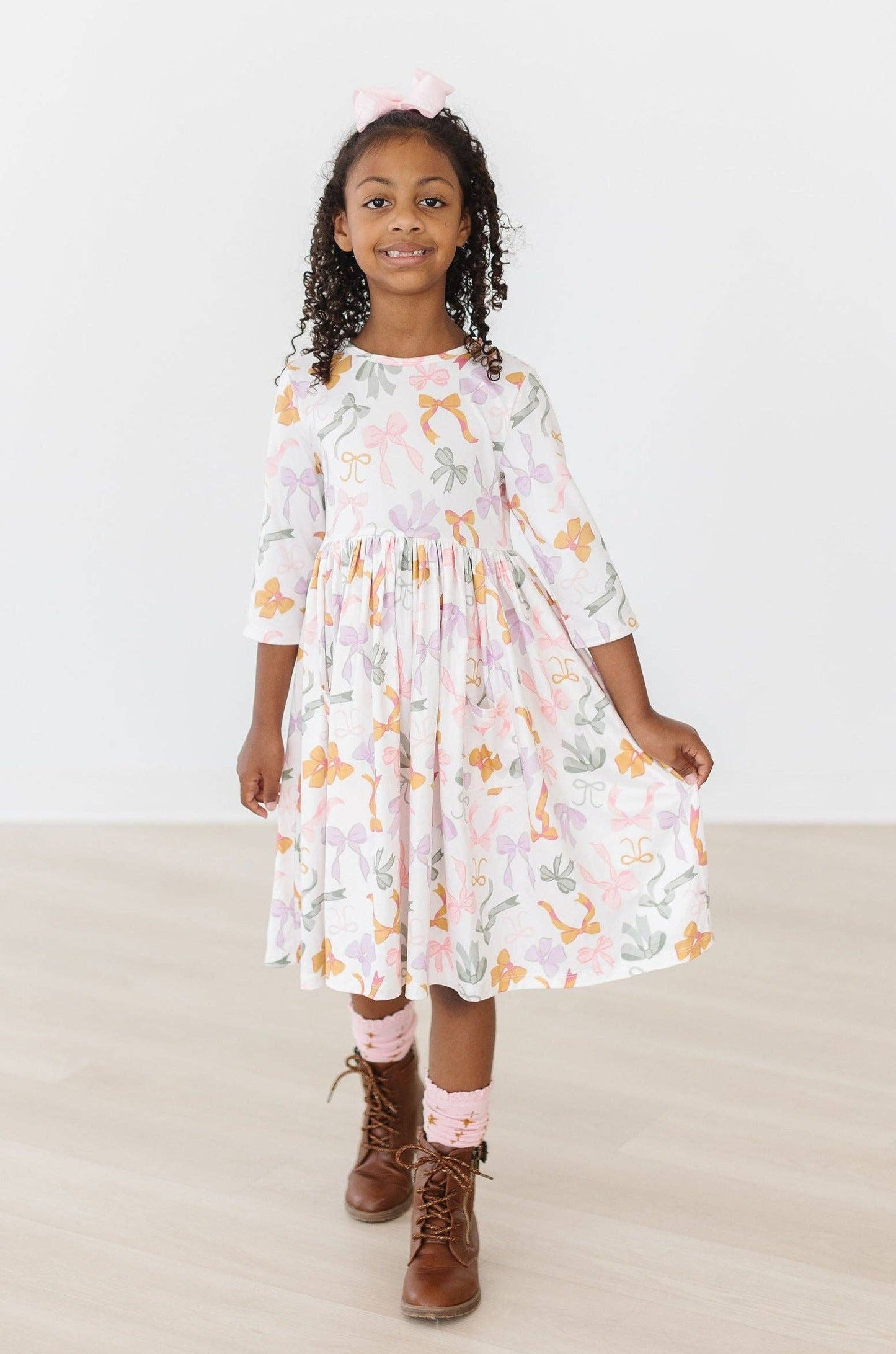 Boho Bows Twirl Dress