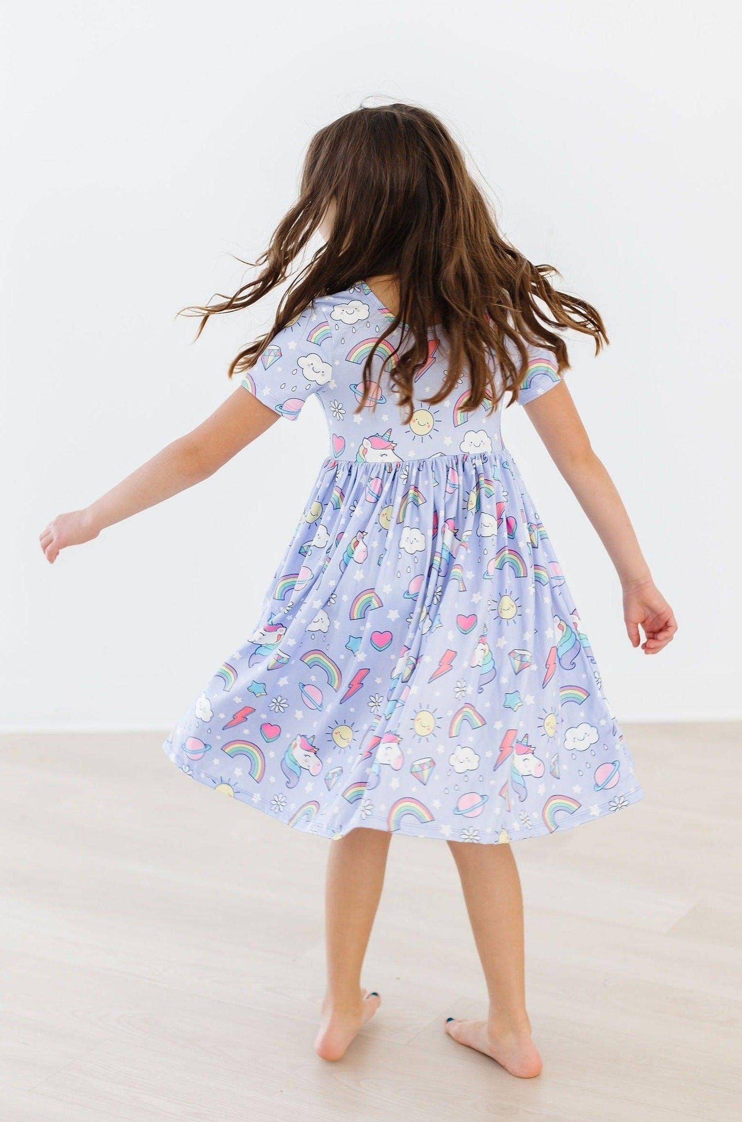 Galactic Unicorns Twirl Dress