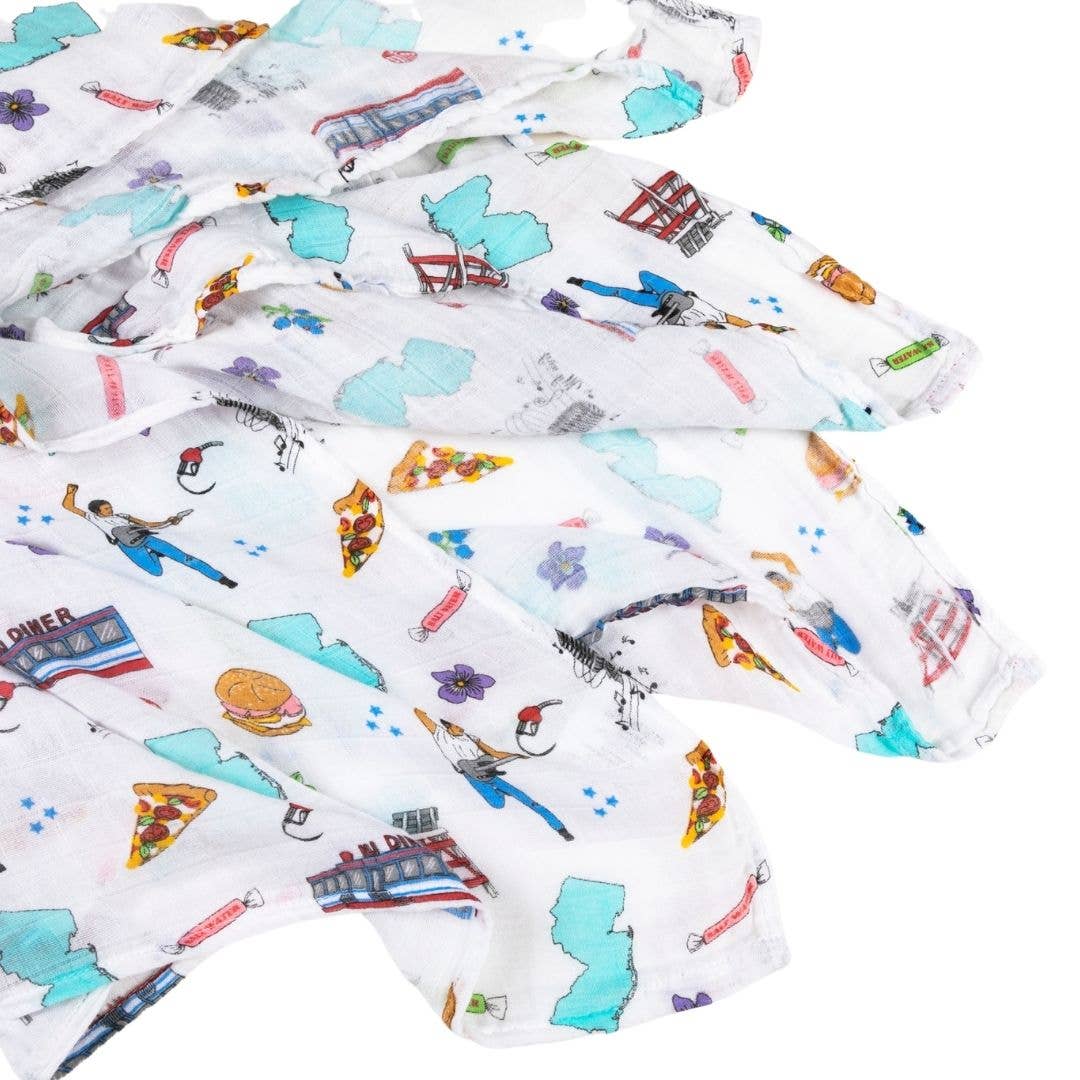 New Jersey Baby Swaddle Blanket (Unisex)