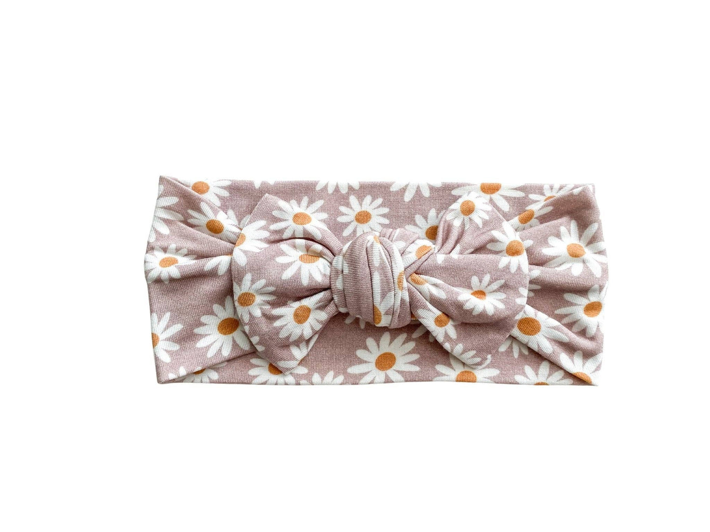 Dusty Daisy Bow Headband