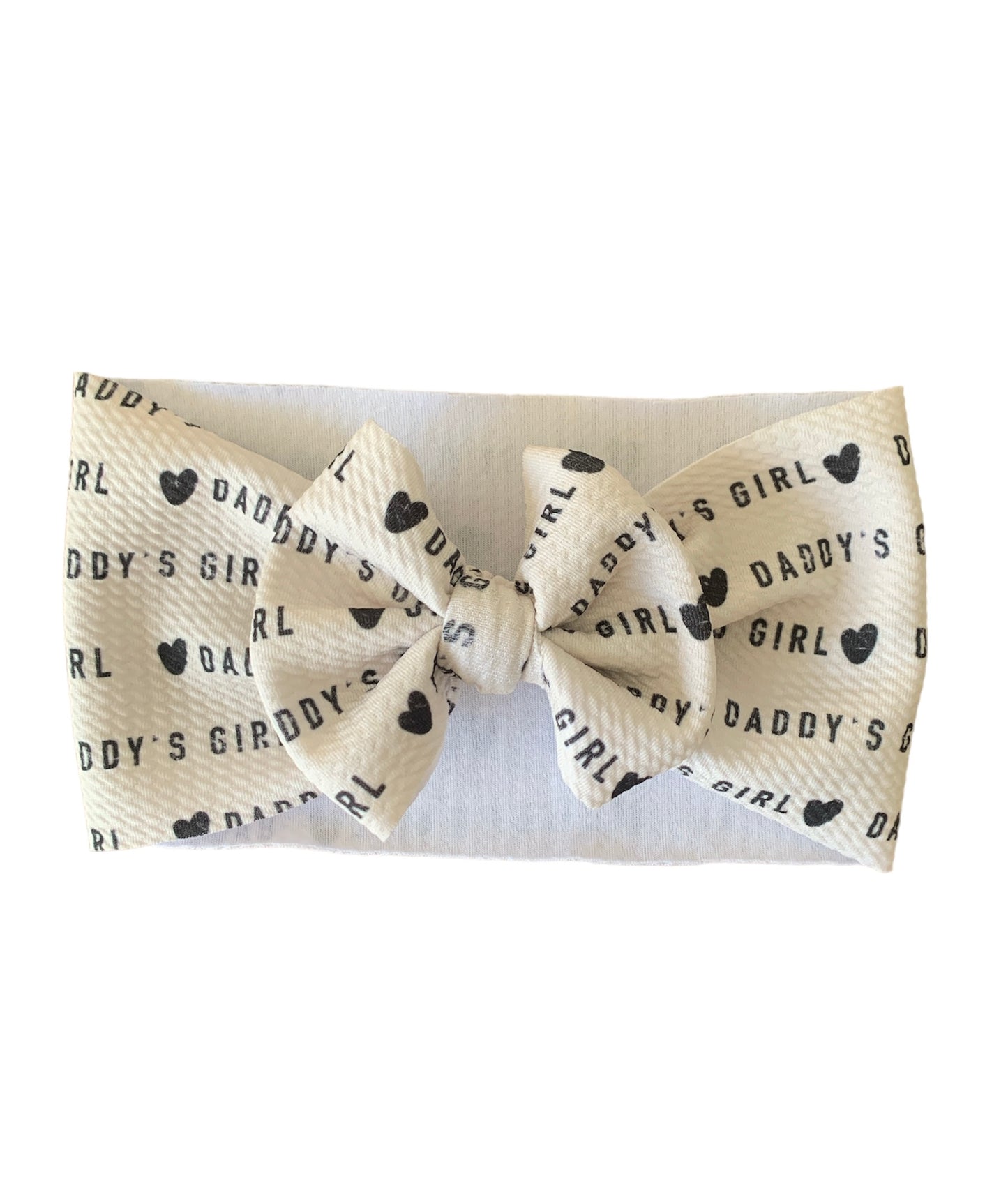 Daddy's Girl Headwrap Bow