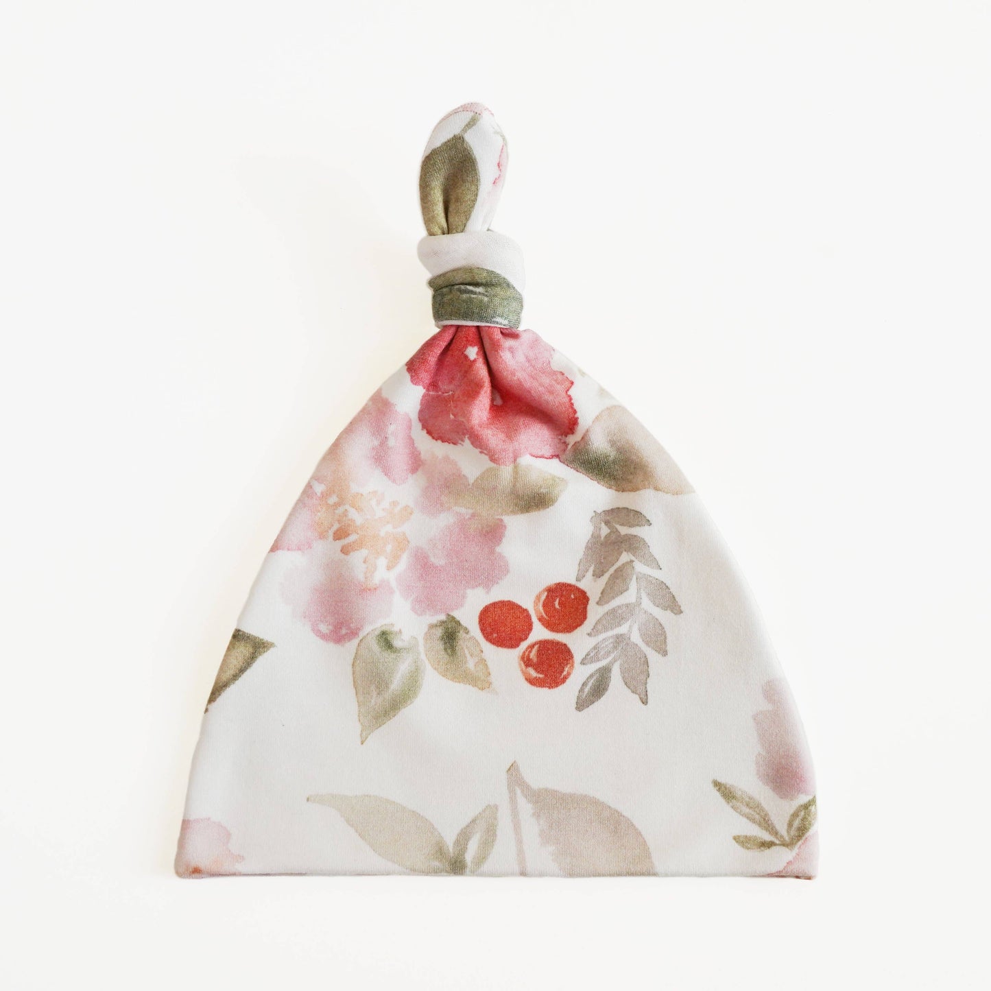 Top Knot Hat: Painted Petals