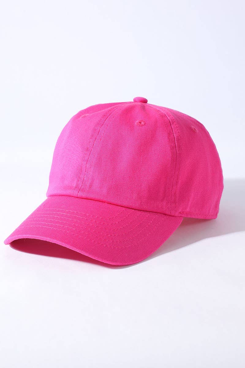 Kids Cotton Baseball Cap