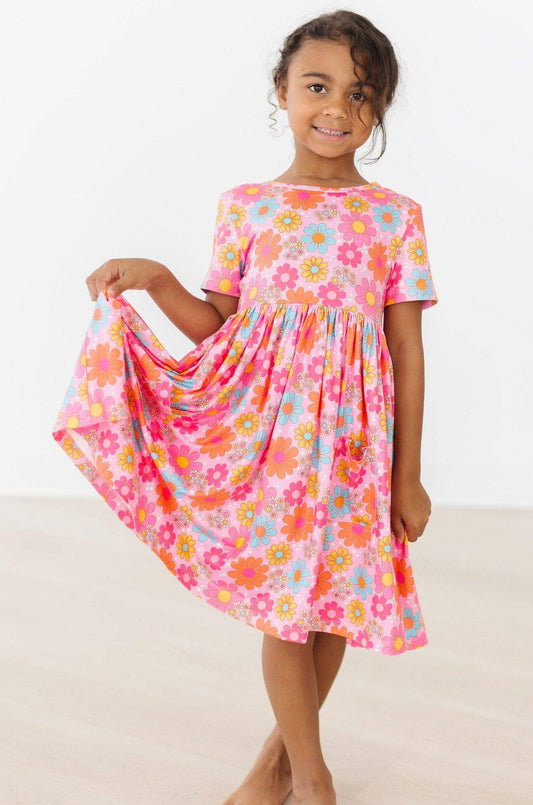 Petal Pop Pocket Twirl Dress