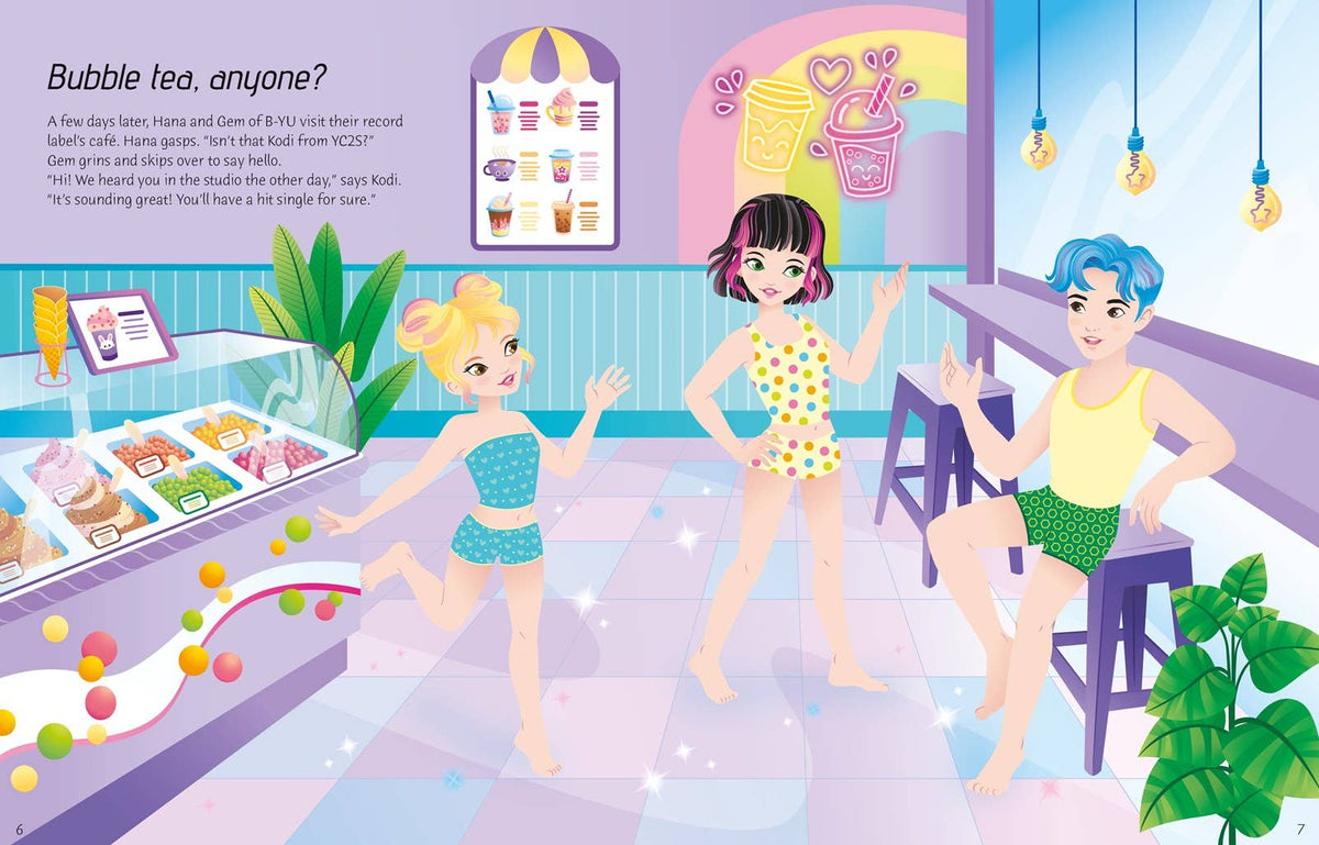 K-Pop Sticker Dolly Dressing