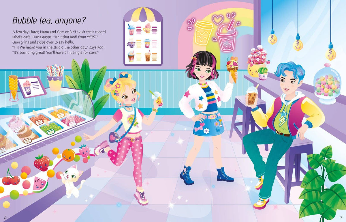 K-Pop Sticker Dolly Dressing