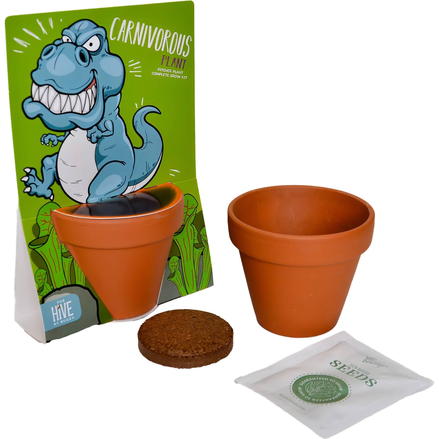 Whimsical T-Rex Grow Kit | Carnivorous Plant |
