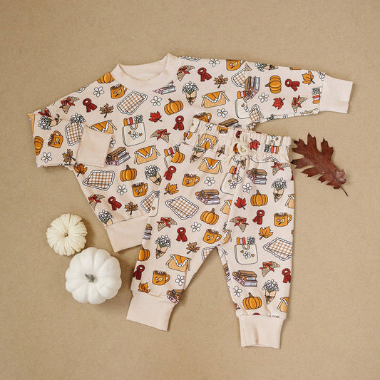 Fall Picnic Jogger Set