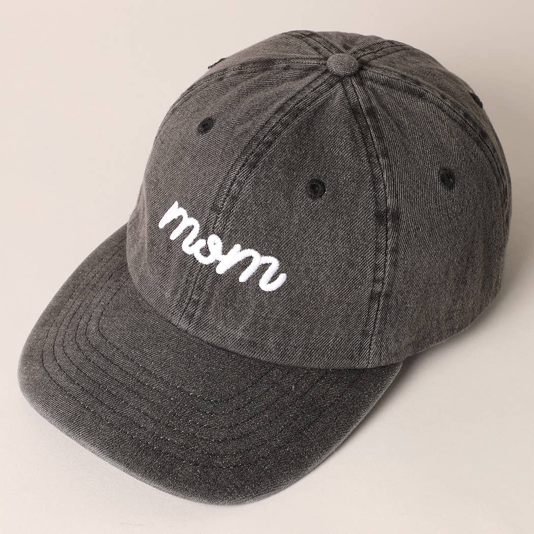 Mom Embroidered Baseball Cap
