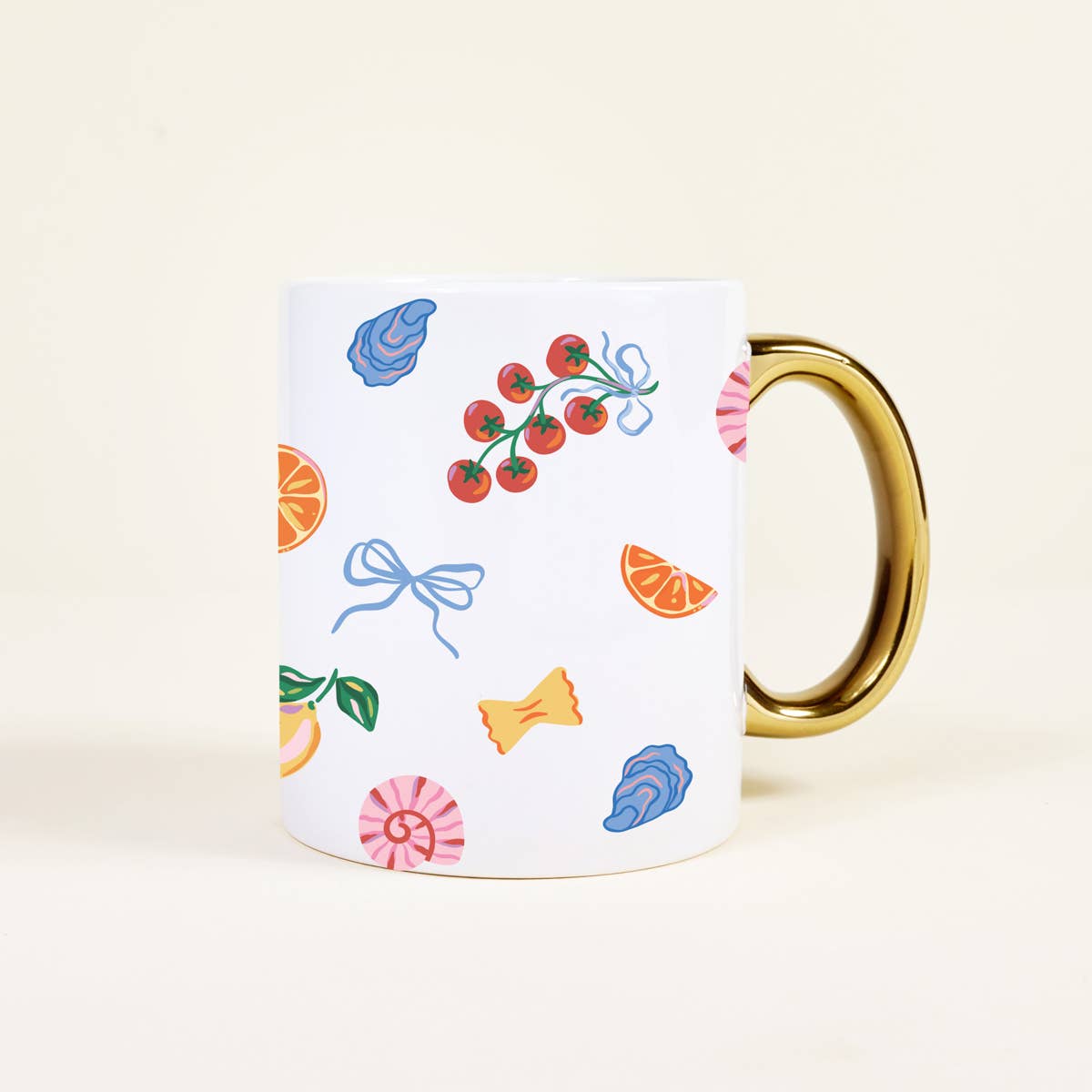 11 oz Ceramic Mug – Italian Summer