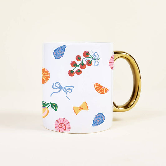 11 oz Ceramic Mug – Italian Summer