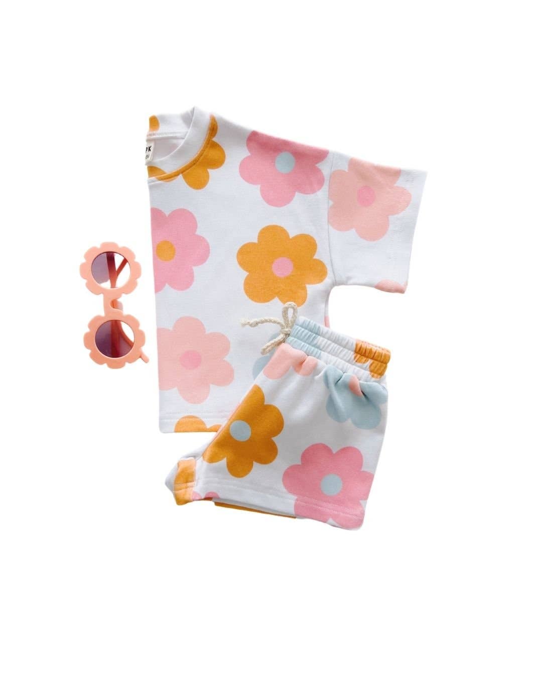 Daisy Pop Shorts Set