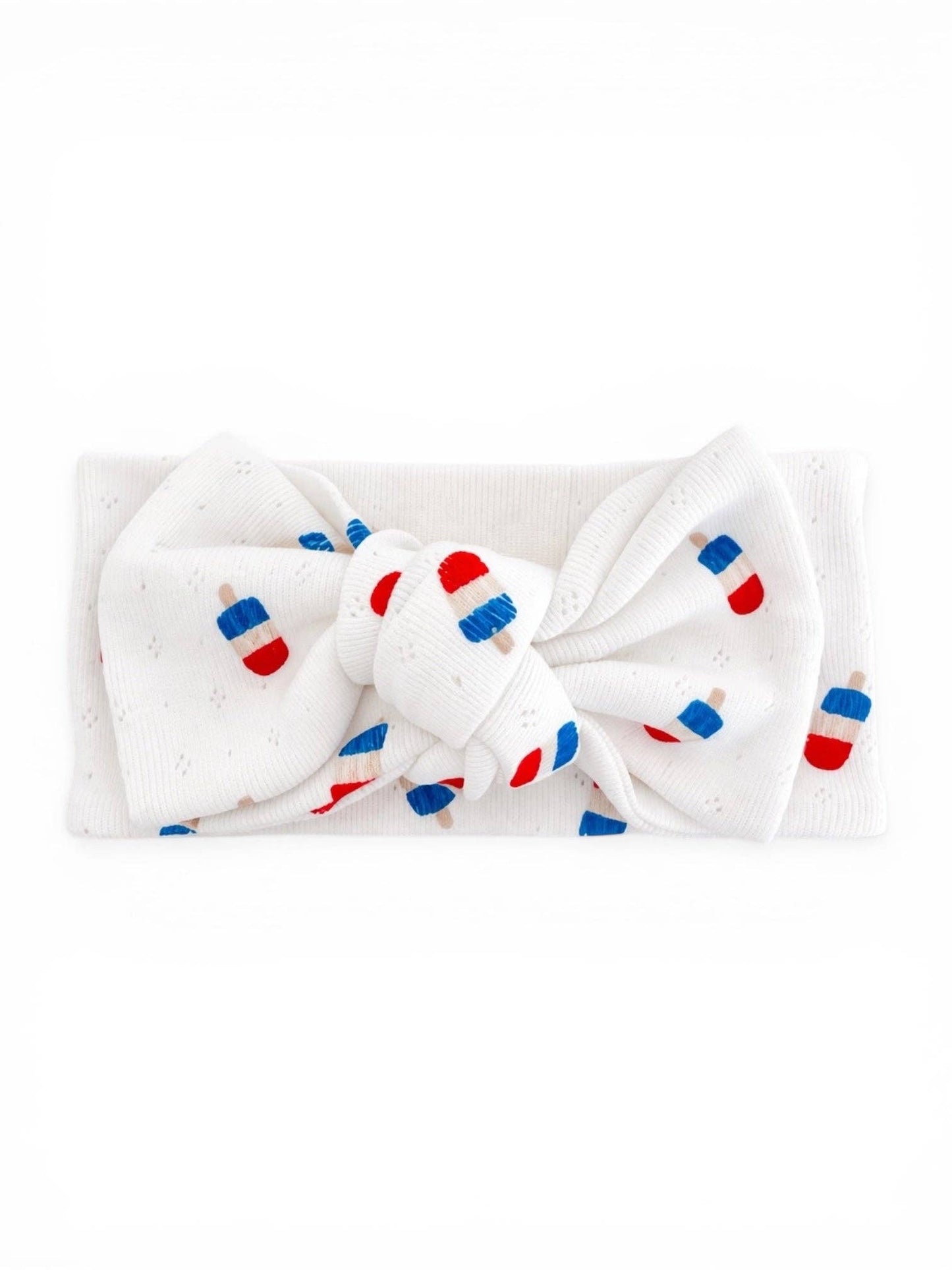 Popsicle Organic Pointelle Bow