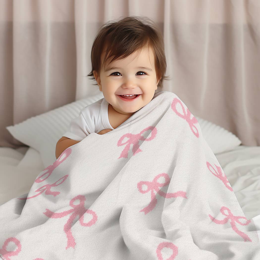 Pink Ribbon Blanket