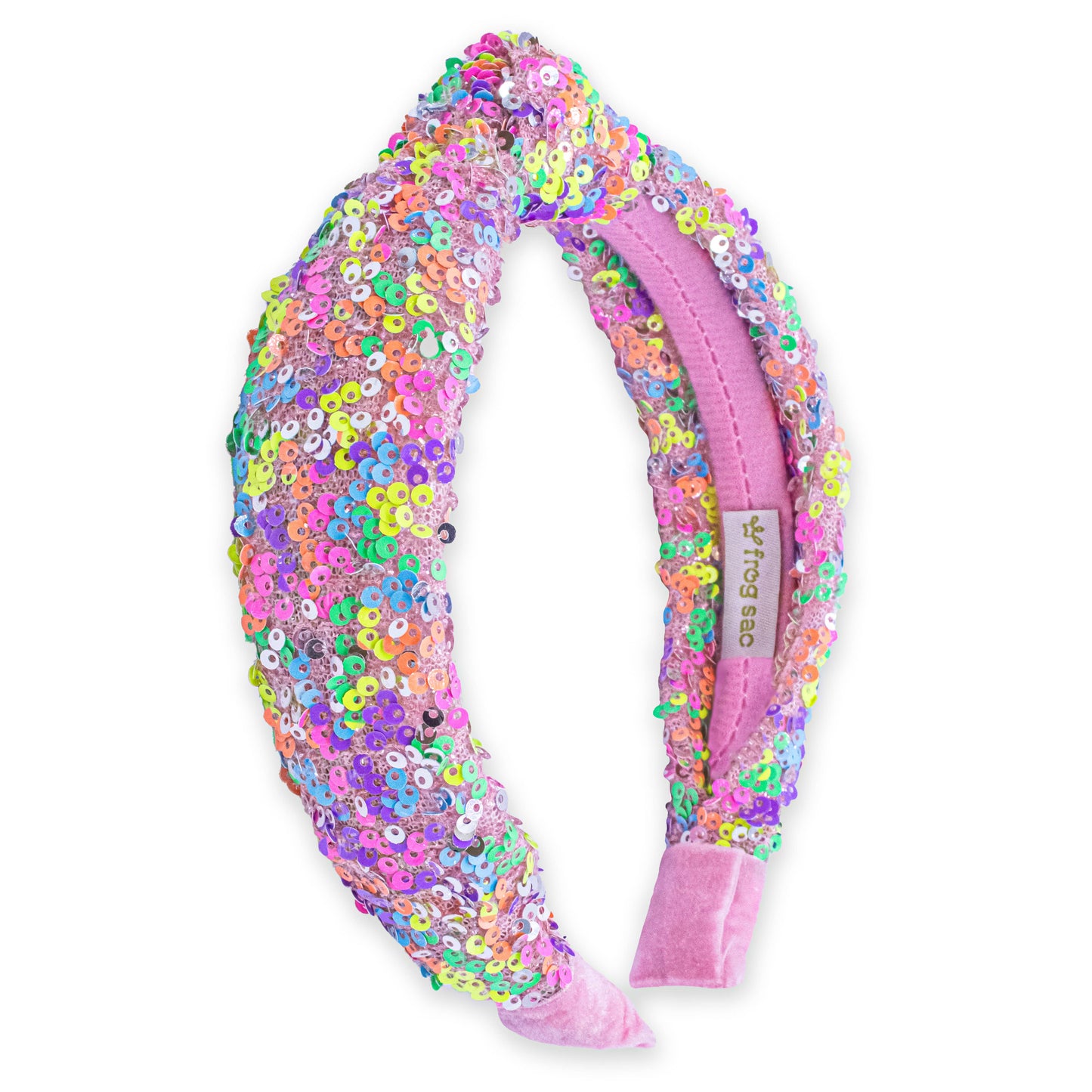 Kids Sequin Knotted Headband