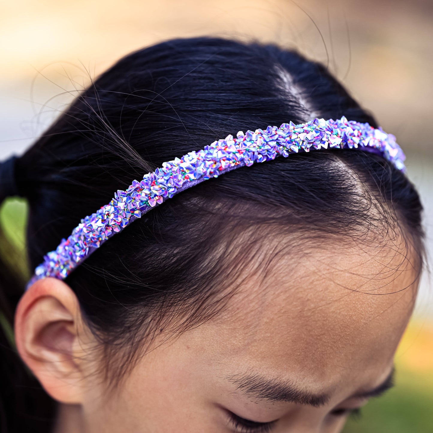 Thin Non Slip Sequin Headband