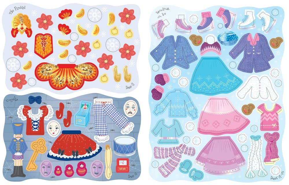 Sticker Dolly Dressing - Christmas