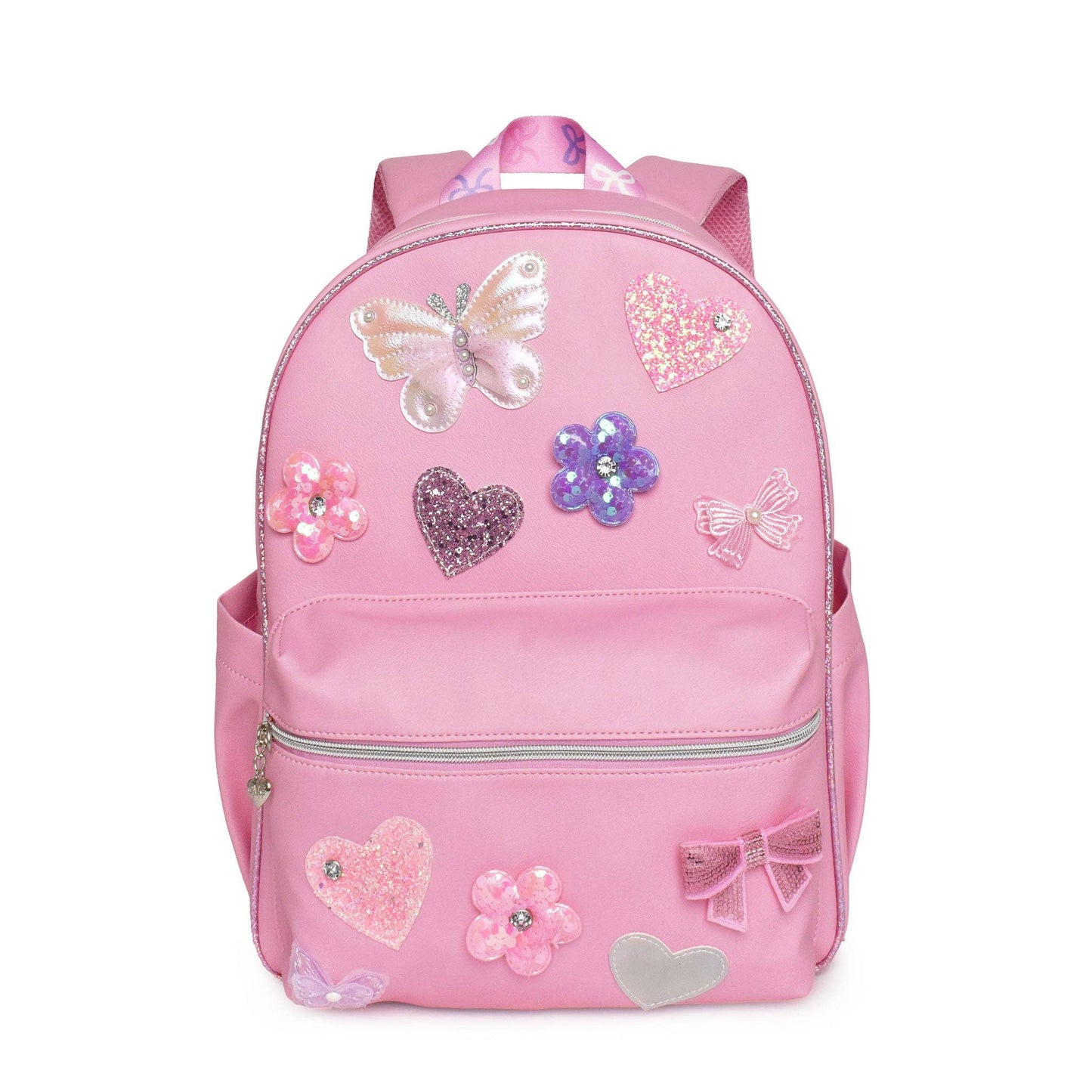 Butterfly, Heart, Daisy, & Bow Patch Backpack