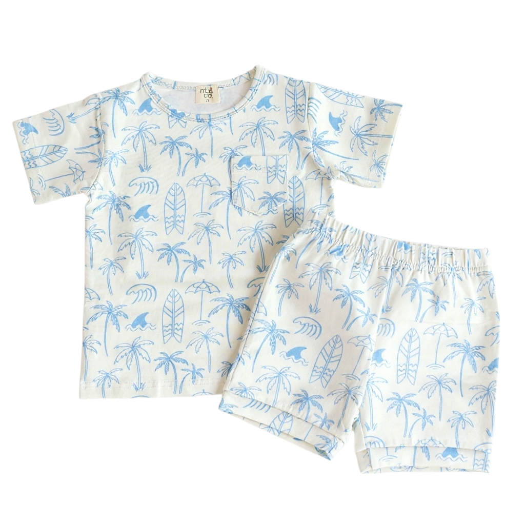 Coastal Daze Short Sleeve Set