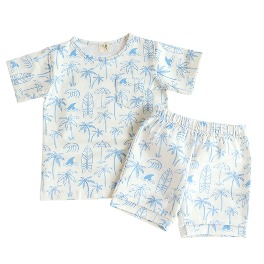 Coastal Daze Short Sleeve Set