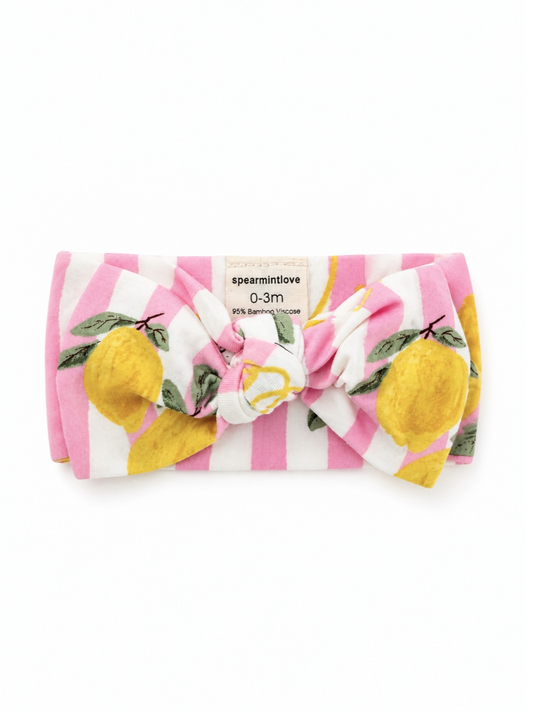Lemon Amore Knot Bow