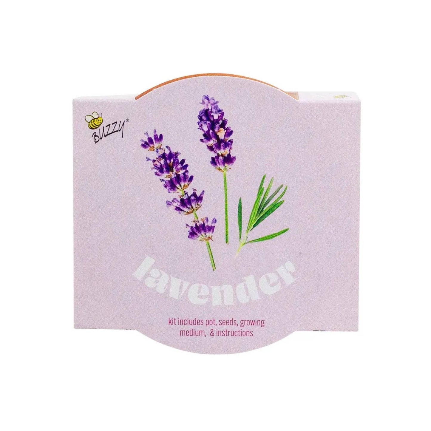 Classic 3.3 in Terracotta Lavender Grow Kit | Indoor |