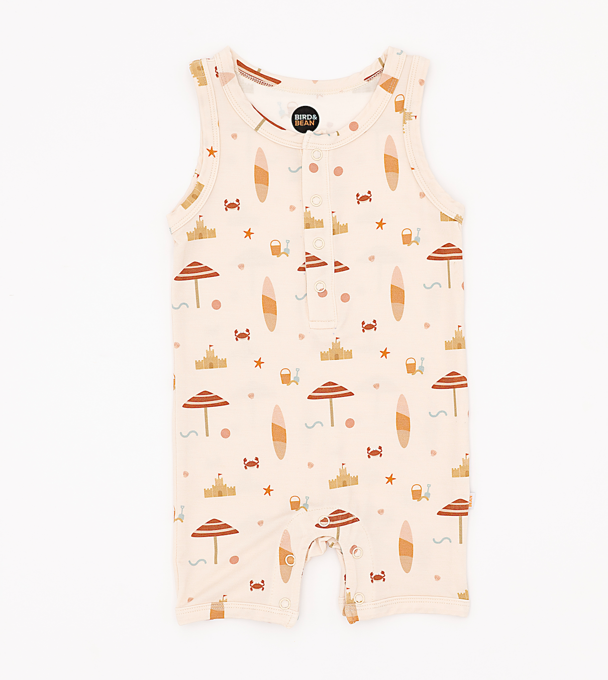 Beach Break Sleeveless Romper