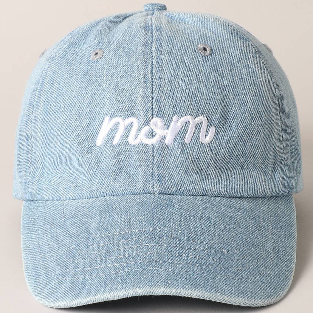 Mom Embroidered Baseball Cap