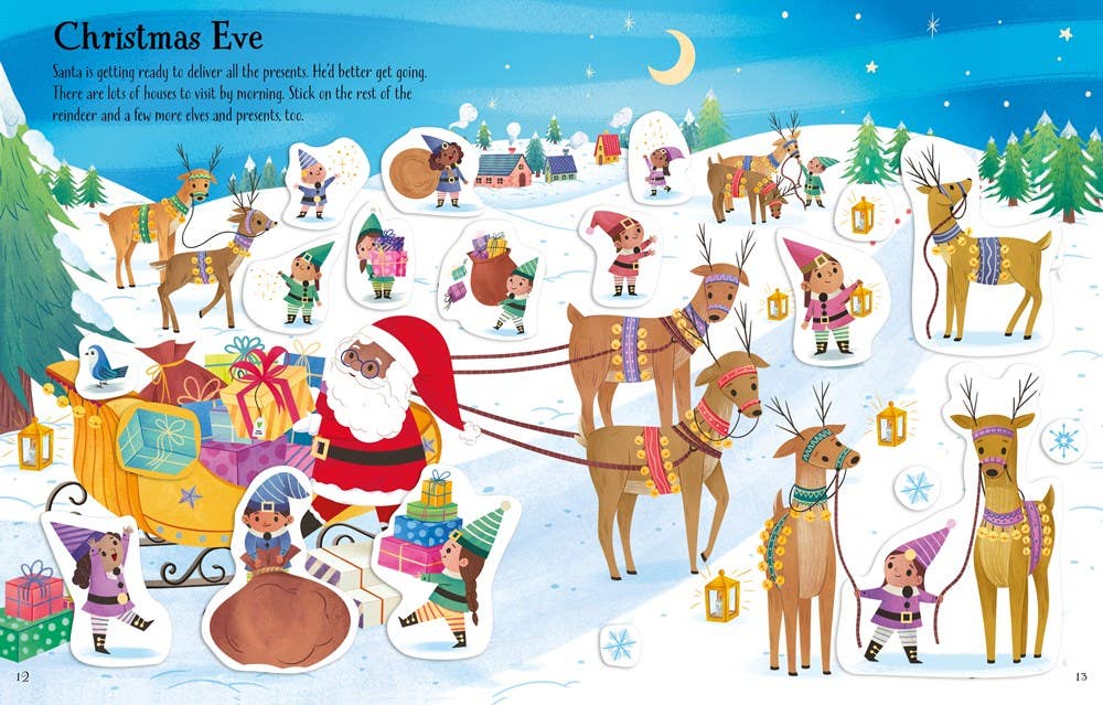 First Sticker Book - Christmas