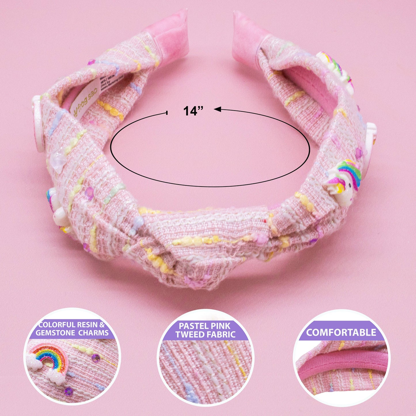 Unicorn Knotted Headband