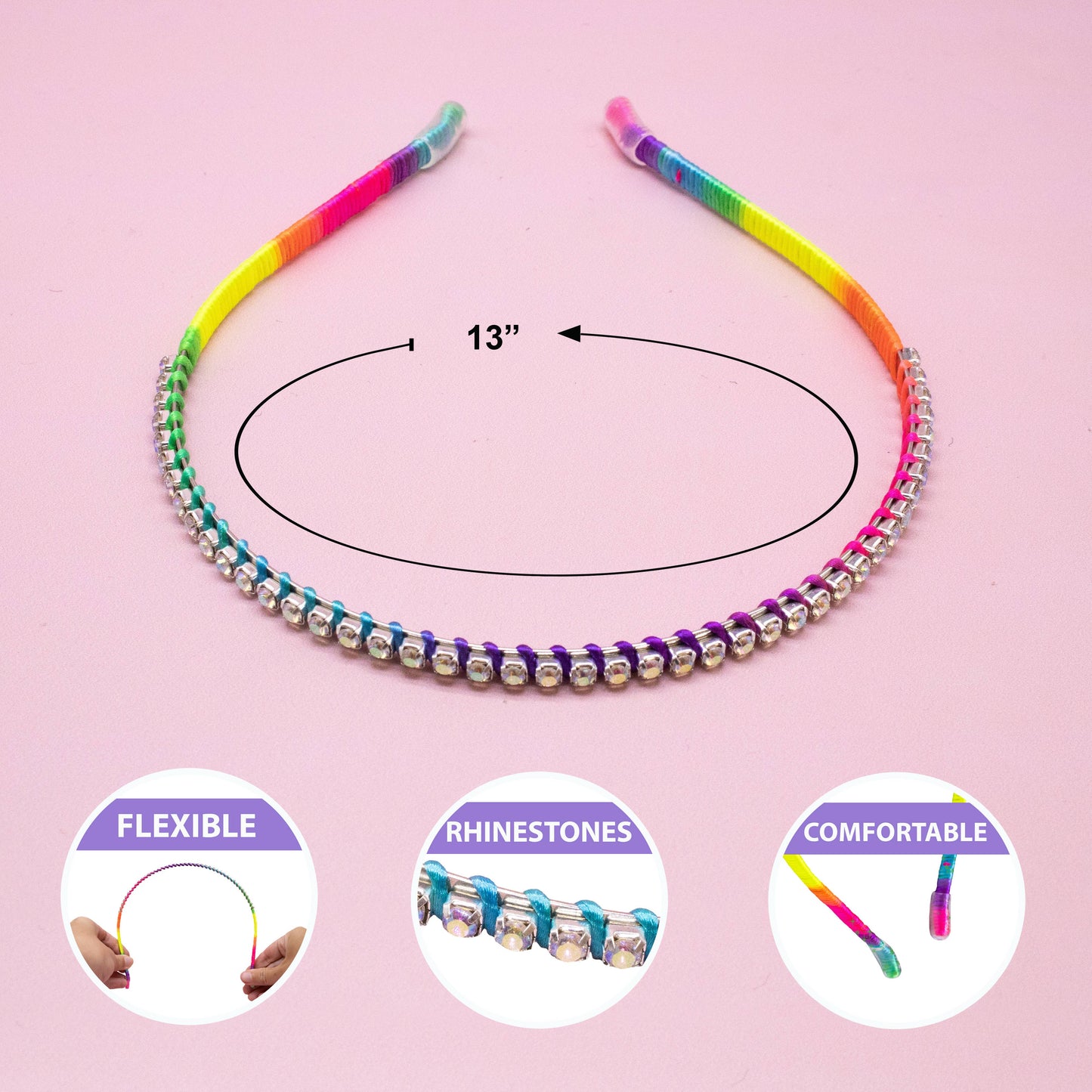 Thin Rhinestone Headband