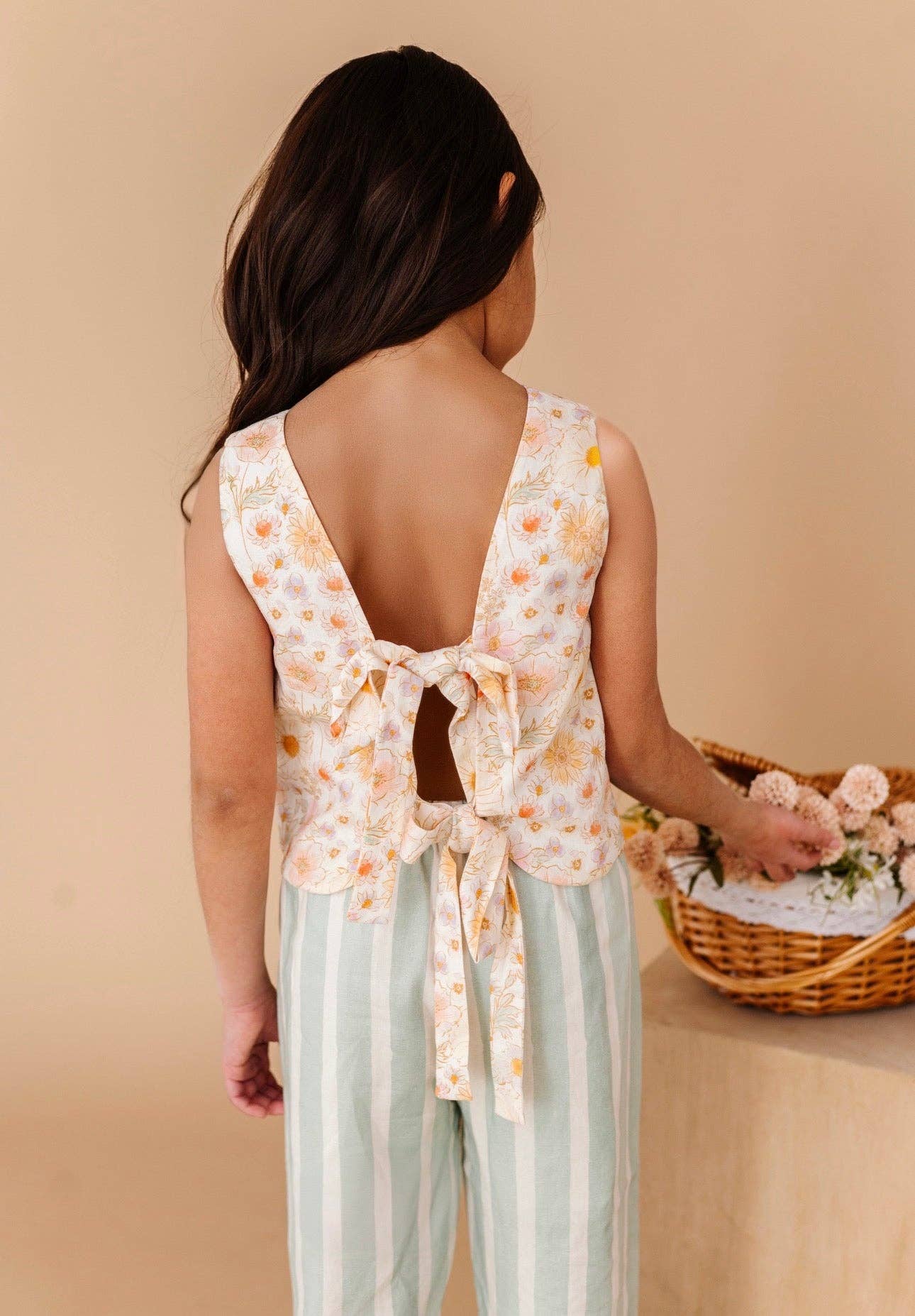 Honeydew Meadow Tie-Back Set