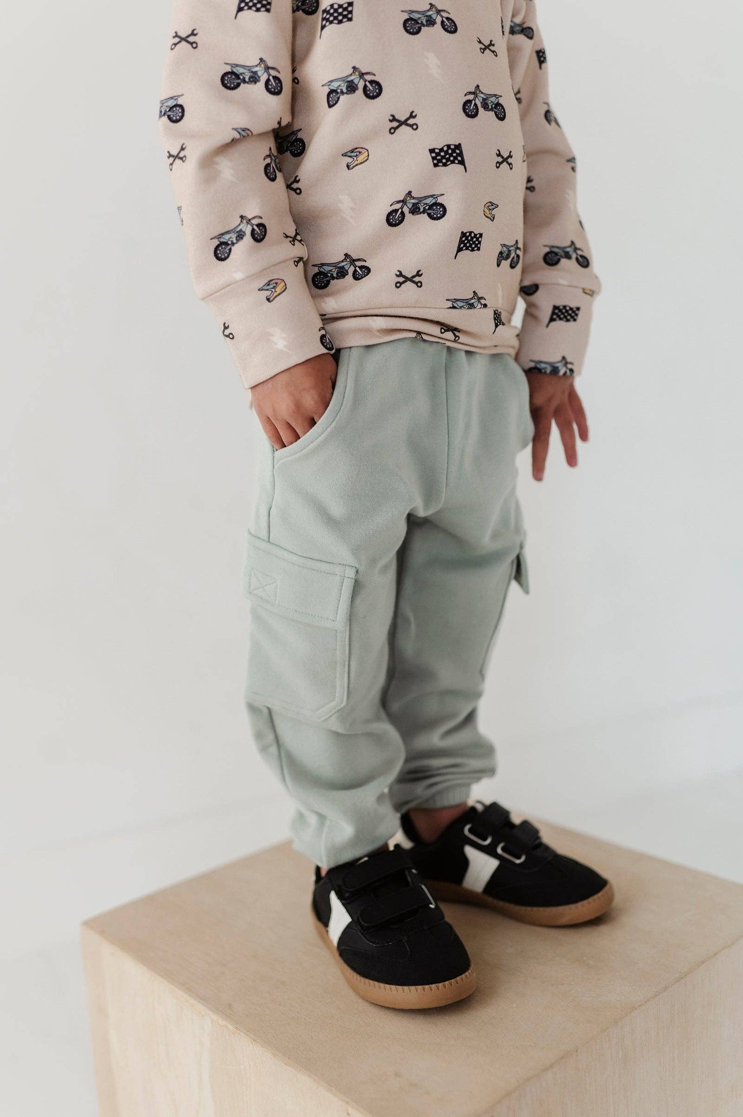 Boy's Cargo Sweatpants