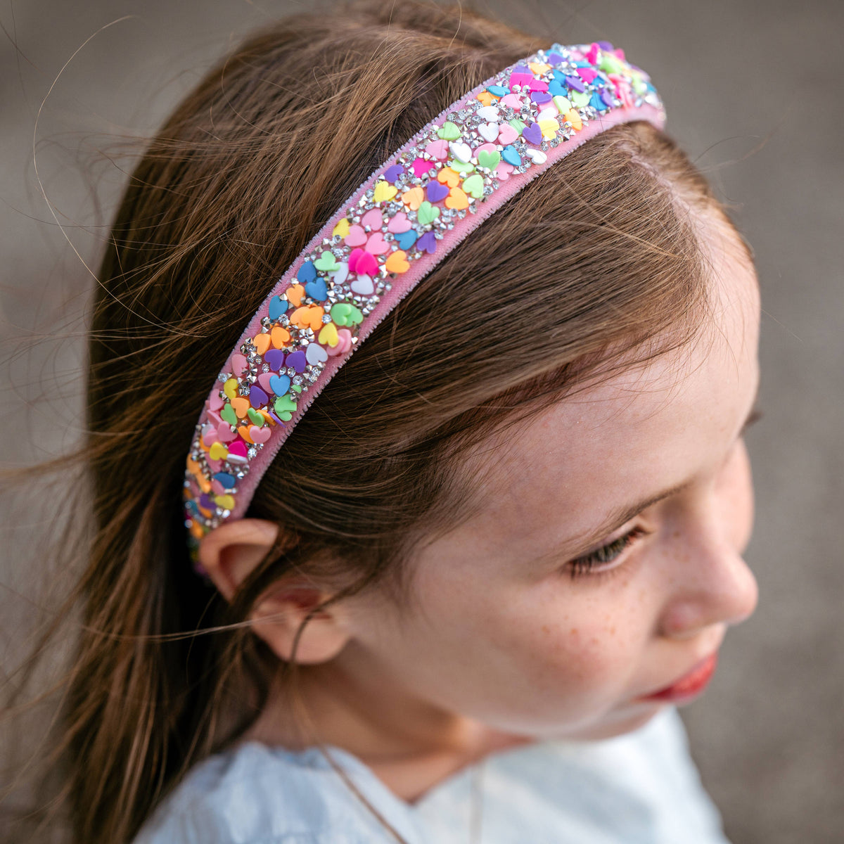Heart Confetti Headband