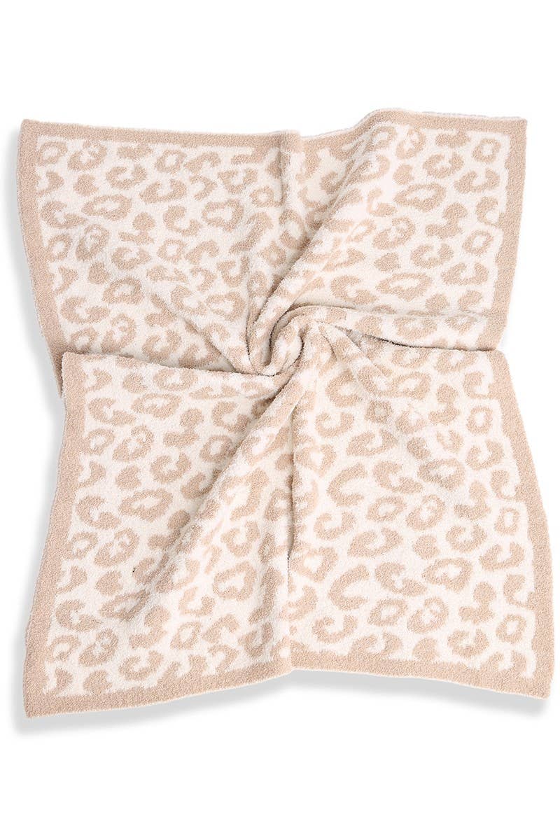 Leopard Print Luxury Soft Throw Blanket