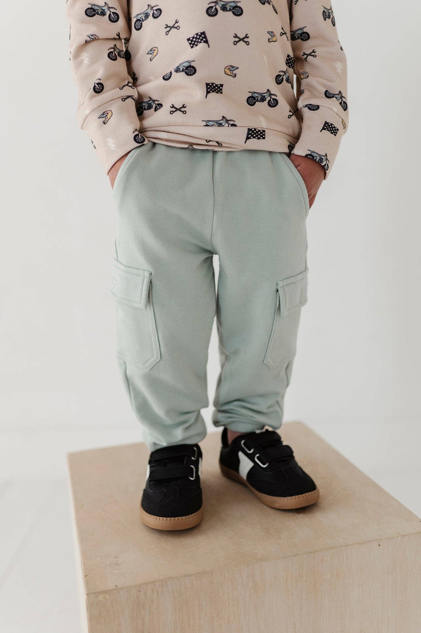 Boy's Cargo Sweatpants