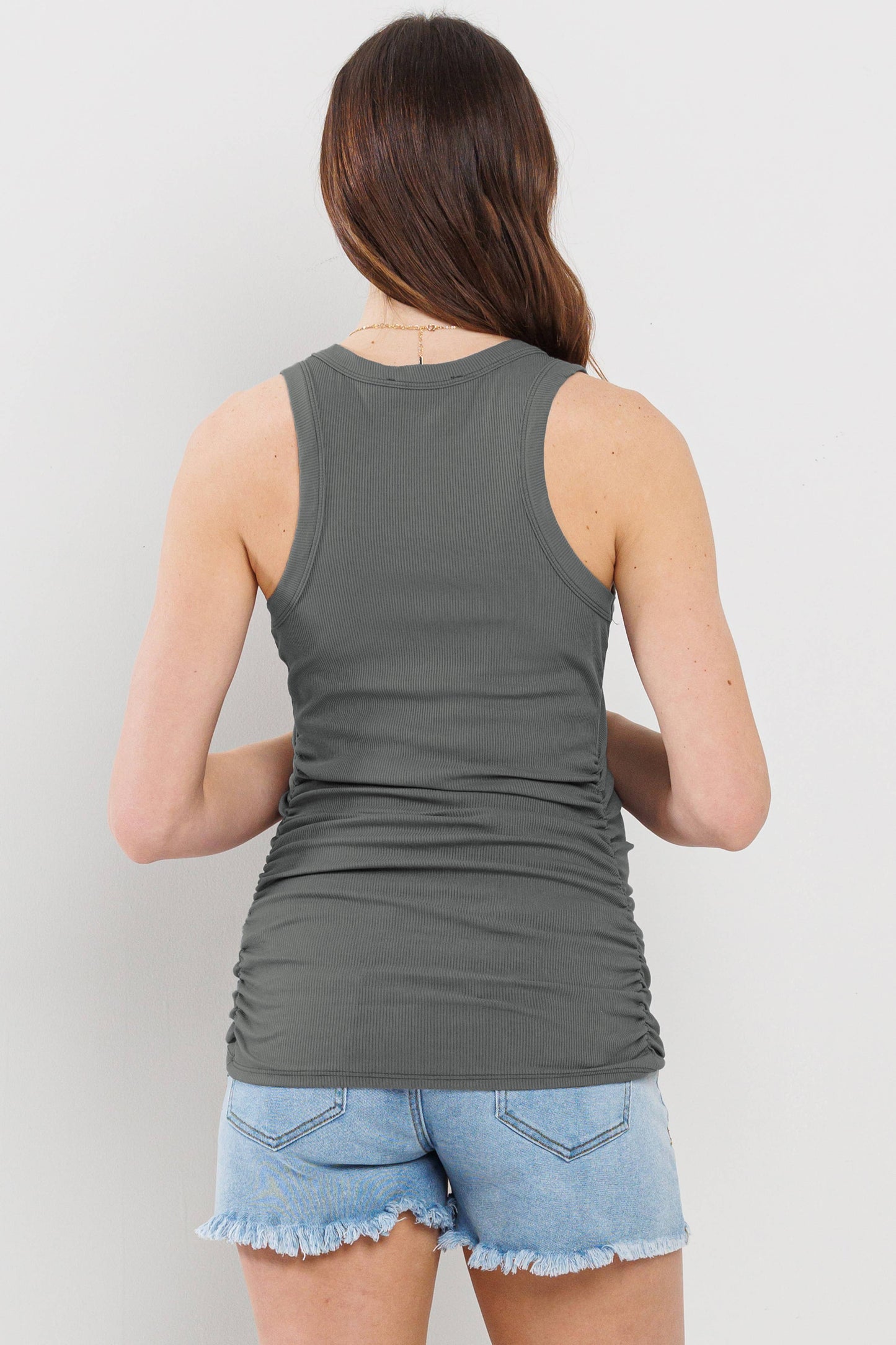 Maternity Ribbed Tank Top