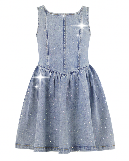 Denim Sparkle Dress