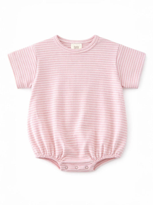 Ribbed T-Shirt Bubble - Pink