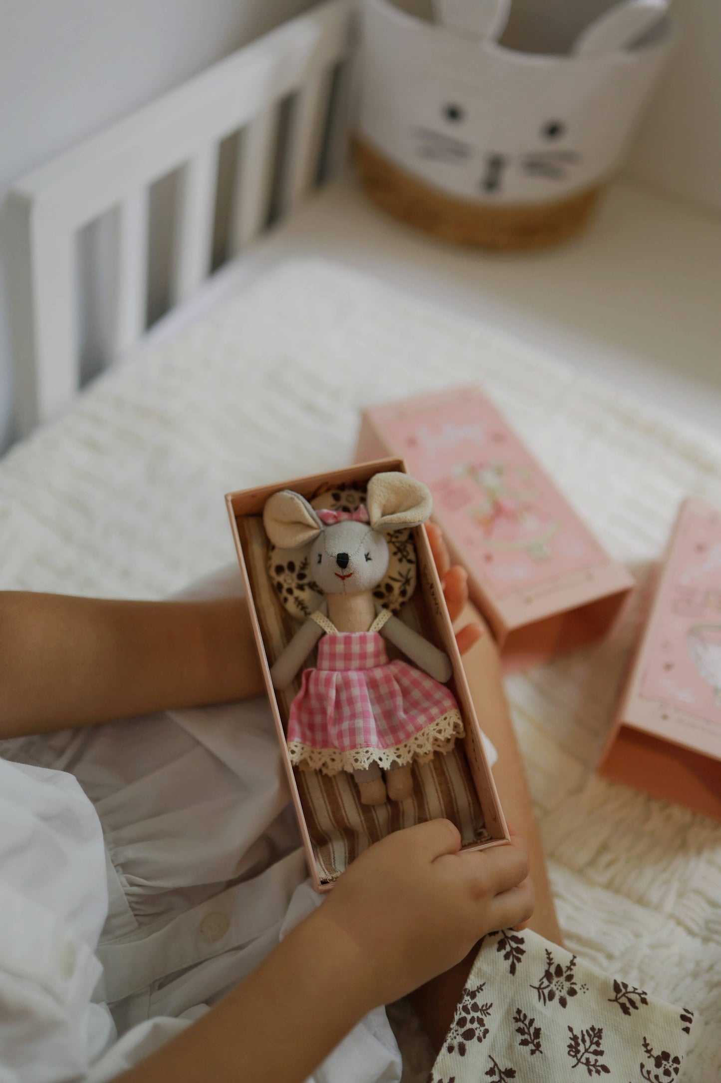 Levlovs Mouse Lulu in a Box with the Bedding 
